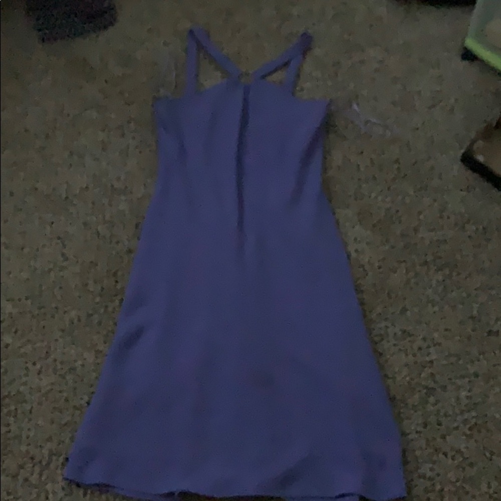 Lilac halter dress